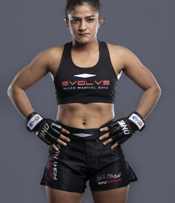 Ritu Phogat fight