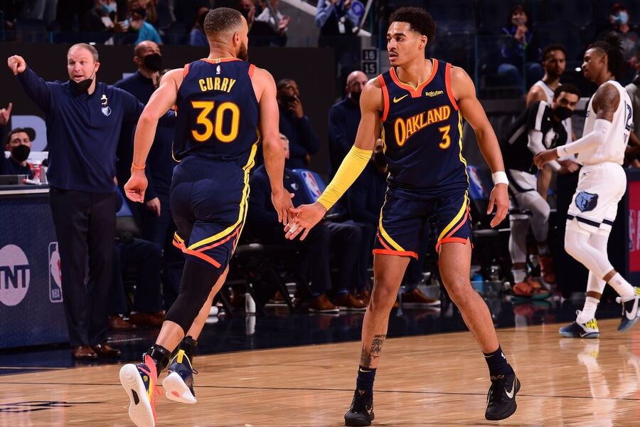 Jordan Poole Stephen Curry SAC vs GSW Dream11