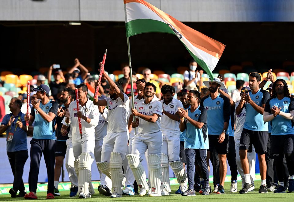IND vs AUS: WATCH Indian cricket team celebrate Test series win with lap of honour & Reactions