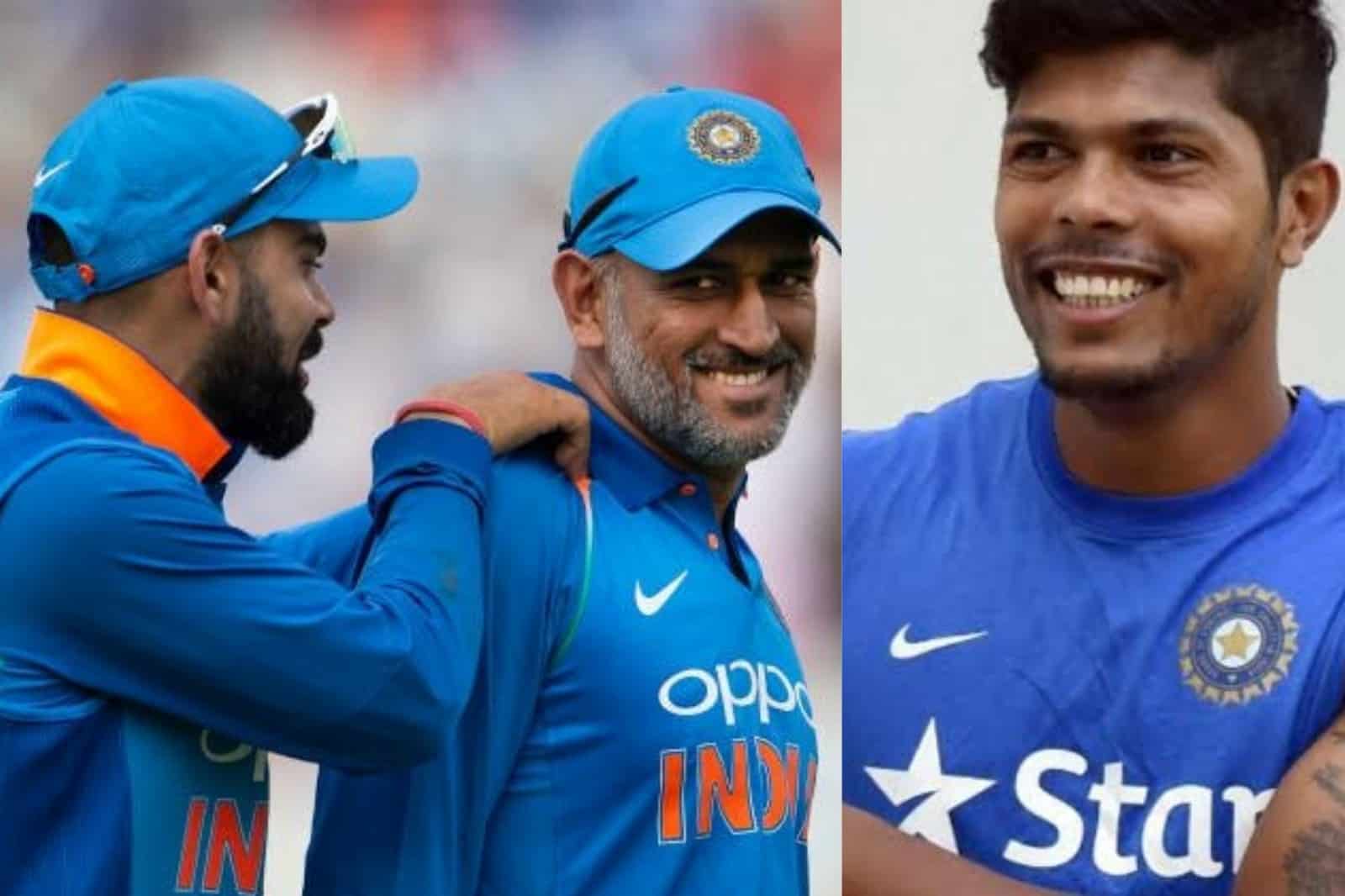 Umesh yadav picks between Virat and dhoni