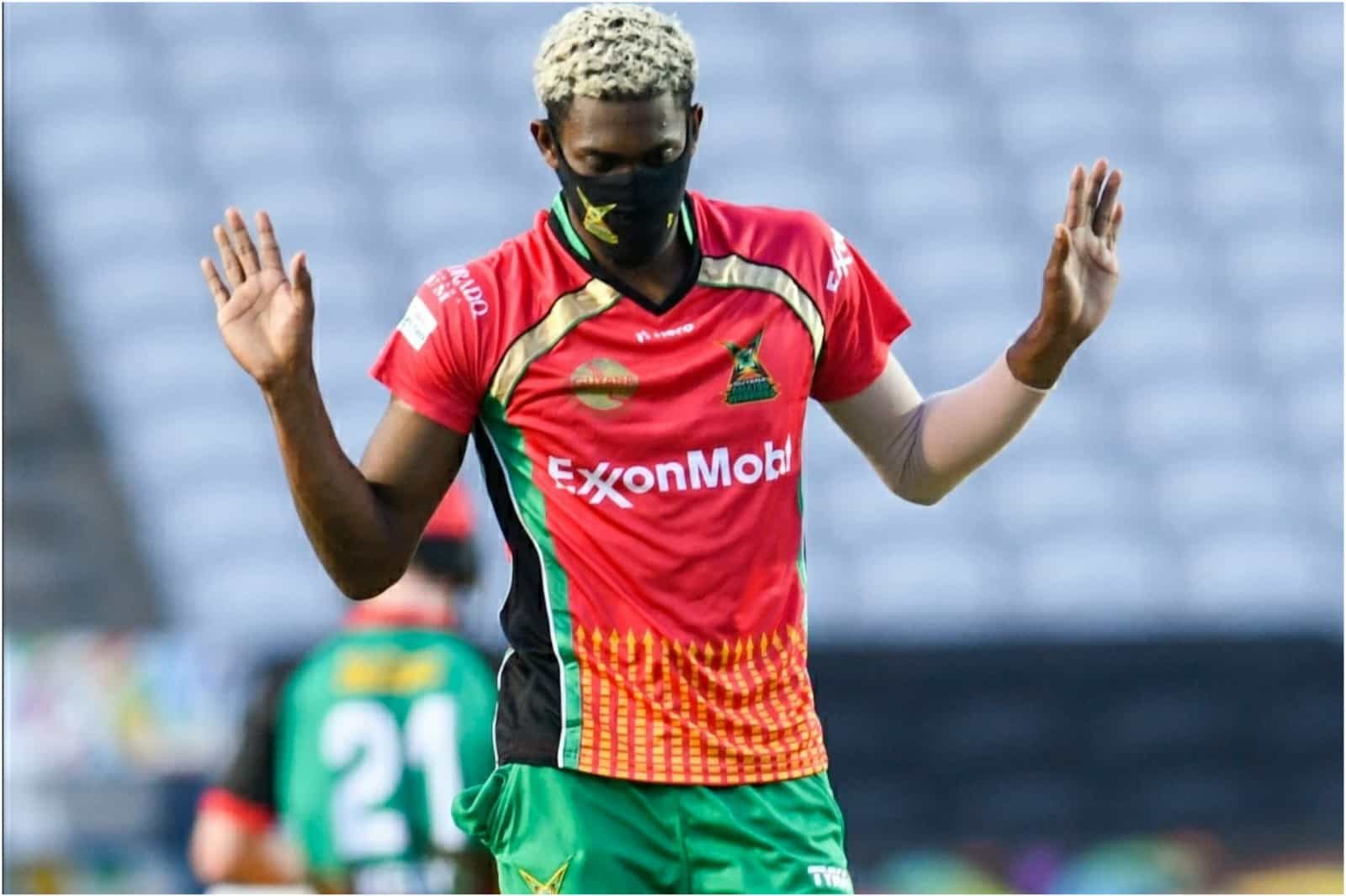 Keemo Paul Hilarious celebration CPL 2020 Guyana amazon warriors