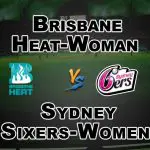 BH-W vs SS-W 41st Match Prediction Fantasy Team News