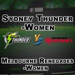 ST-W vs MR-W 48th Match WBBL Match Prediction-Fantasy Team News