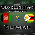 AFGH Vs ZIM 5th ODI Match Prediction-Fantasy Team News