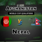 NEP vs AFGH 16th Match World Cup Qualifiers Dream 11 Prediction Fantasy Team News
