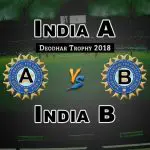 IN-B vs IN-A 1st Match Deodhar Trophy Cricket Prediction-Fantasy Team News
