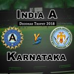 KAR vs IN-A 3rd Match Deodhar Trophy Cricket Prediction Fantasy Team News