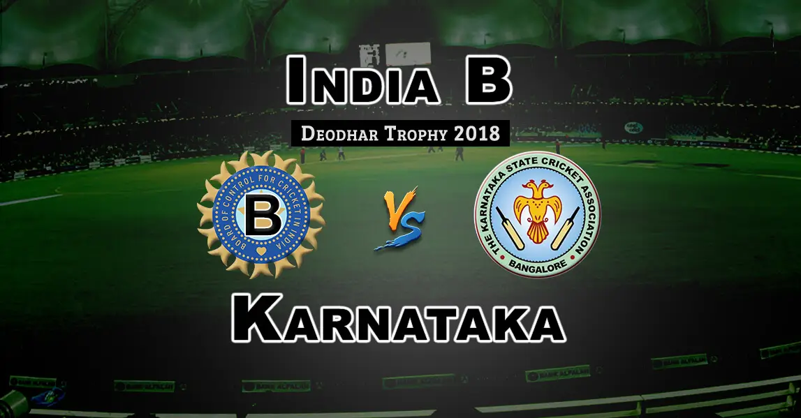 India B vs Karnataka