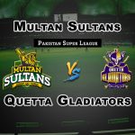 MUL vs QUE 17th Match PSL Cricket Prediction Fantasy Team News