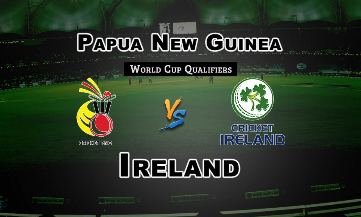 Papua new guinea vs ireland