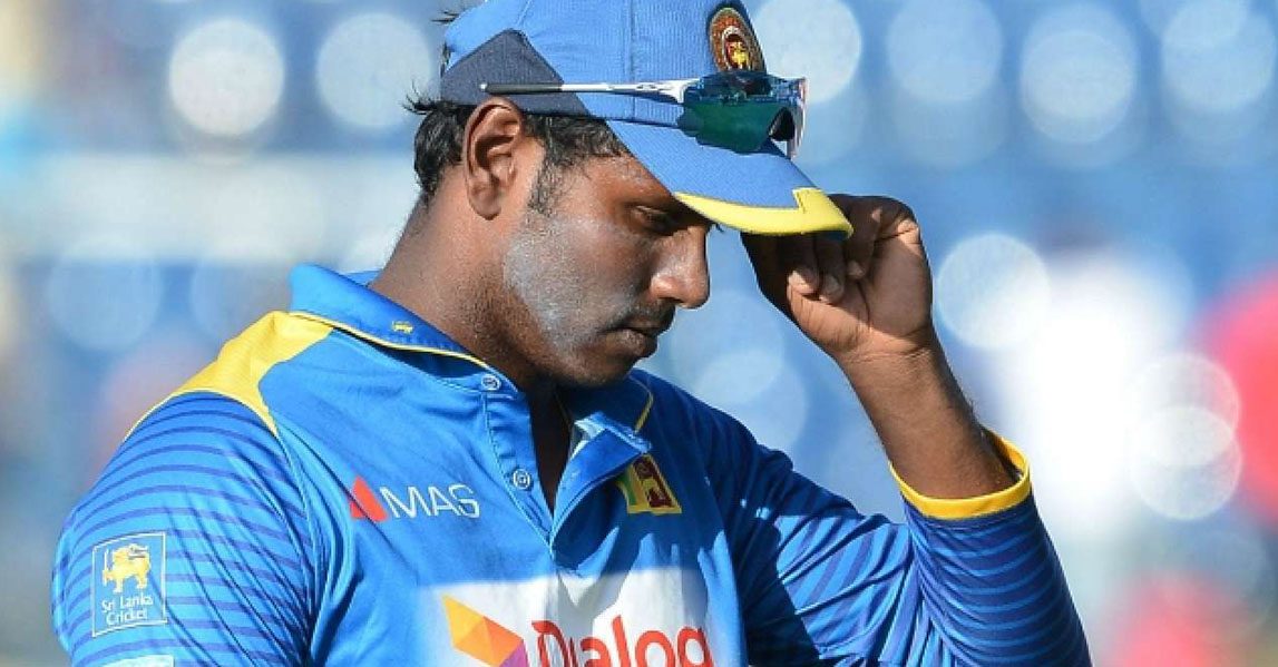 Mathews dropped from SL squad.