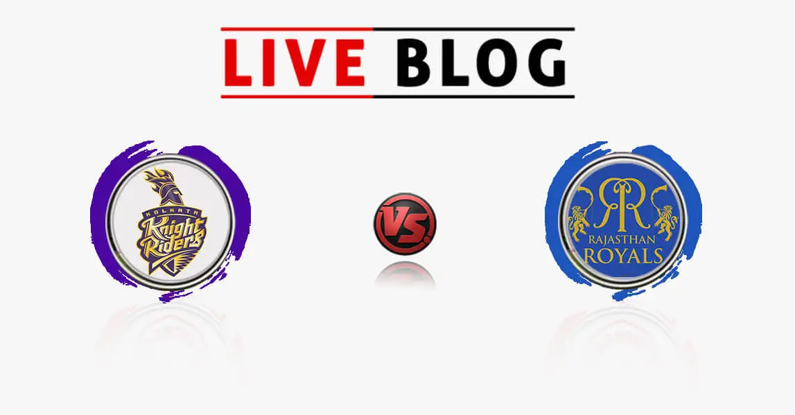 KKR VS RR Live Commentry