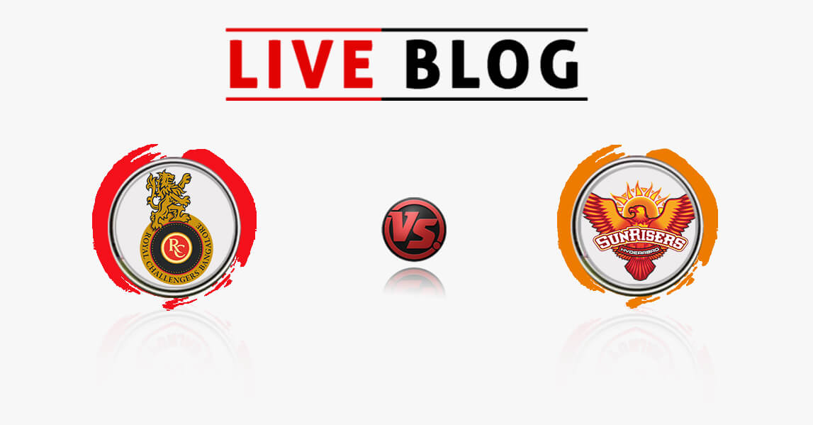 RCB vs SRH Live Commentry