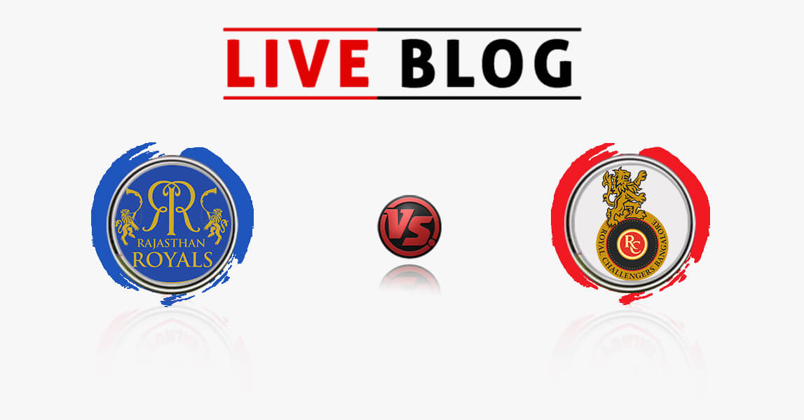 RR vs RCb live Commentry