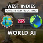 WI vs W-XI Dream11 Team Prediction Hurricane Relief T20 Challenge | West Indies vs World XI Playing 11