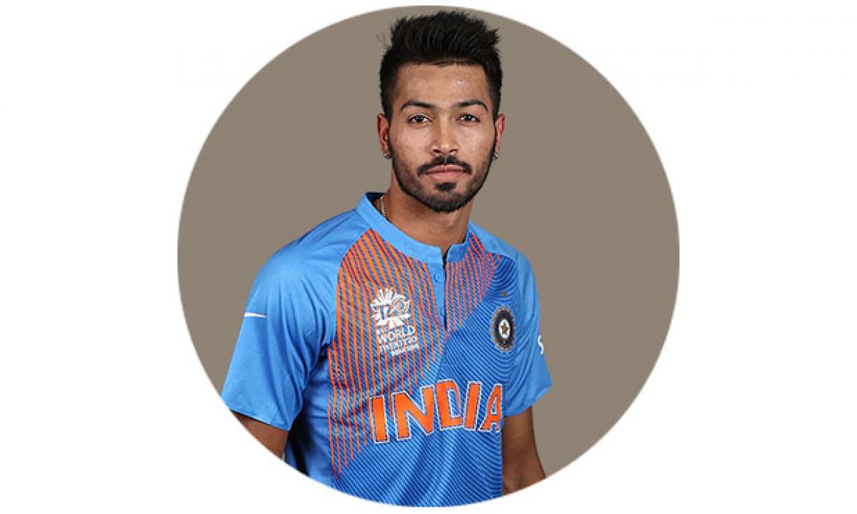 hardik pandya jersey number india