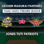 MAD vs TUT Dream11 Prediction Tamil Nadu T20 Team News, Playing 11