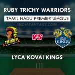 RUB vs LYC Dream11 Prediction Tamil Nadu T20 Team News, Playing 11