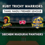 RUB VS MAD DREAM 11 PREDICTION तमिल नाडु T20 प्रीमियर लीग TEAM NEWS, PLAYING 11