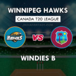 WH vs WI-B Dream11 Prediction 10th Match Canada T20 | WH vs WI-B Playing 11