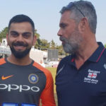 Virat Kohli gets awarded by Barmy Army