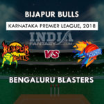 BIJ vs BB Dream11 Prediction Karnataka T20, Team News and Playing 11