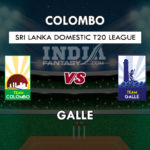 COL vs GAL Dream11 Prediction SL Domestic T20 Team News, Playing 11