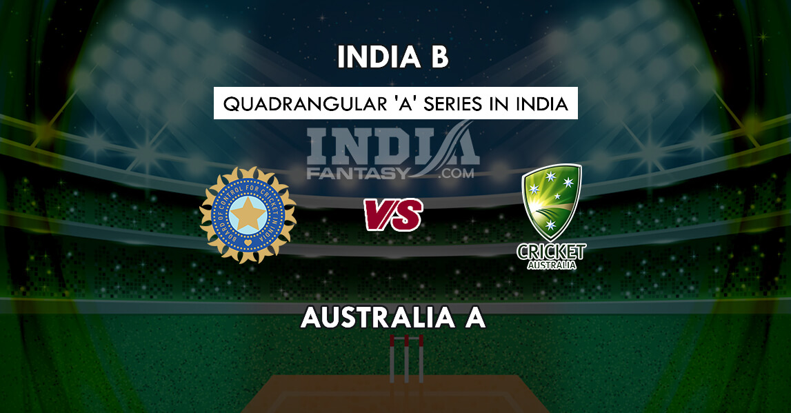 IN-B VS AU-A Dream11
