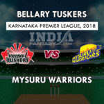 MW vs BT Dream11 Prediction Karnataka T20, Team News and Playing 11