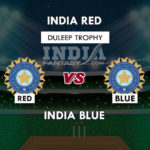 IN-R VS IN-B DREAM 11 PREDICTION दलीप ट्रॉफी टूर्नामेंट, फाइनल मैच TEAM NEWS,PLAYING 11