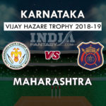 KAR VS MAH DREAM 11 PREDICTION विजय हज़ारे ट्रॉफी 2018 TEAM NEWS, PLAYING 11