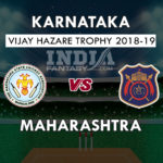KAR vs MAH Dream11 Prediction Vijay Hazare Trophy | KAR vs MAH Team News, Playing 11
