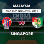 MAL vs SIN Dream11 Prediction Asia Cup Qualifier Team News, Playing 11