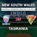 NSW VS TAS DREAM 11 PREDICTION ऑस्ट्रेलियाई वनडे कप TEAM NEWS, PLAYING 11