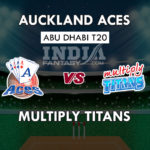 AUK vs TIT Dream11 Prediction Abu Dhabi T20 League Team News, Playing 11