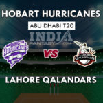 HBH VS LAH DREAM 11 PREDICTION आबु धाबी T20 प्रिमियर लीग 2018 TEAM NEWS, PLAYING 11