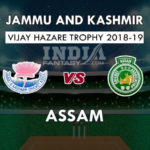 JAM VS ASM DREAM 11 PREDICTION विजय हज़ारे ट्रॉफी 2018 TEAM NEWS, PLAYING 11