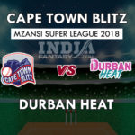 CTB vs DUR Dream11 Prediction MSL T20 Preview Team News, Playing 11