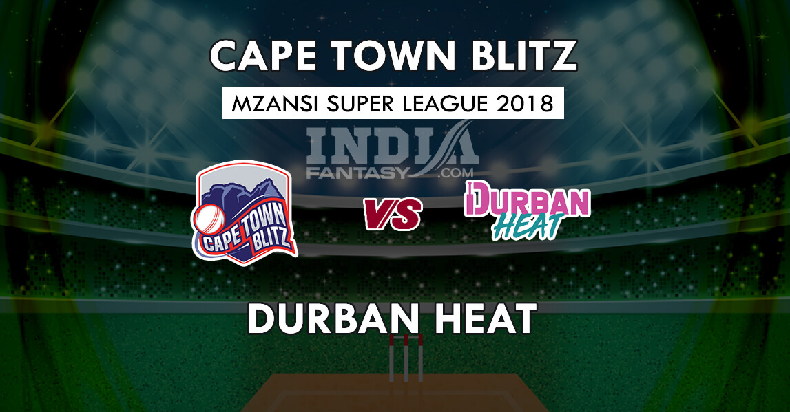 CTB vs DUR Dream11