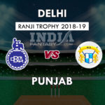 DLH vs PUN Dream11 Prediction Ranji Trophy | DLH vs PUN Team News, Playing11