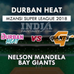 DUR vs NMG Dream11 Predictions, Match Preview, Team News &Playing 11