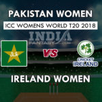 PK-W vs IR-W Dream11 Predictions, 10th Match Preview, Team News & Playing 11