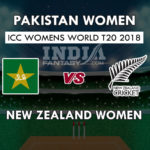 PK-W vs NZ-W Dream11 Team महिला WT20 Match Prediction, Team News