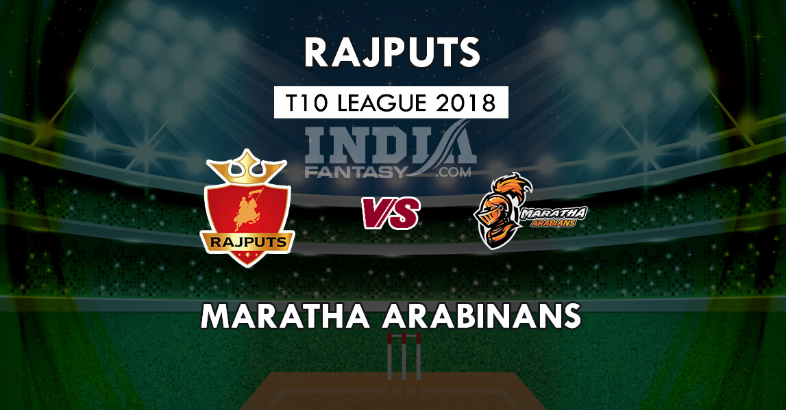 RAJ vs MAR Dream11