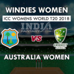 WI-W vs AU-W Dream 11 Team महिला WT20 सेमीफाइनल Match Preview, Team News, Playing 11