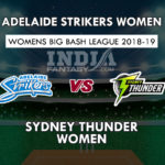 AS-W vs ST-W Dream11 Match Predictions WBBL 2018 | Preview Team News, Playing11