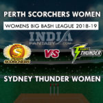 PS-W VS ST-W DREAM11 PREDICTION WBBL 2018 PREVIEW TEAM NEWS, PLAYING 11