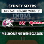 SDS vs MLR Dream11 बिग बैश लीग Match Prediction, Team Preview