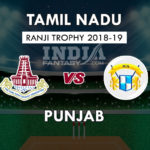 TN vs PUN Dream 11 Team रणजी ट्रॉफी 2018-19 Match Preview, Team News, Playing 11