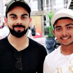 Prithvi Shaw celebrates India’s win with Virat and Anushka